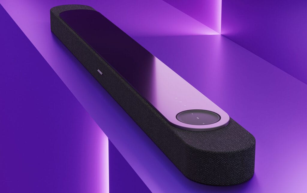Die Bose Lifestyle Ultra Soundbar gibt es in Schwarz und Weiß.
