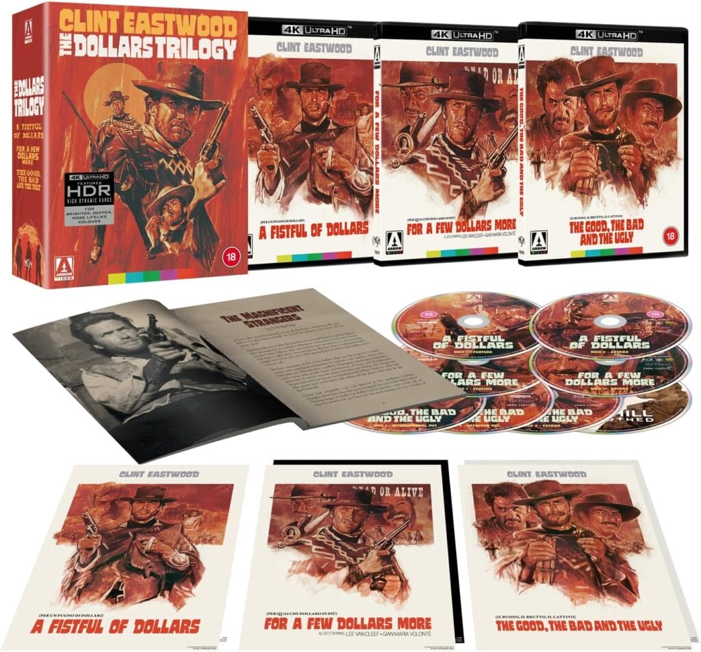 Die Dollar-Trilogie sollte in der Sammlung keines Cineasten fehlen.