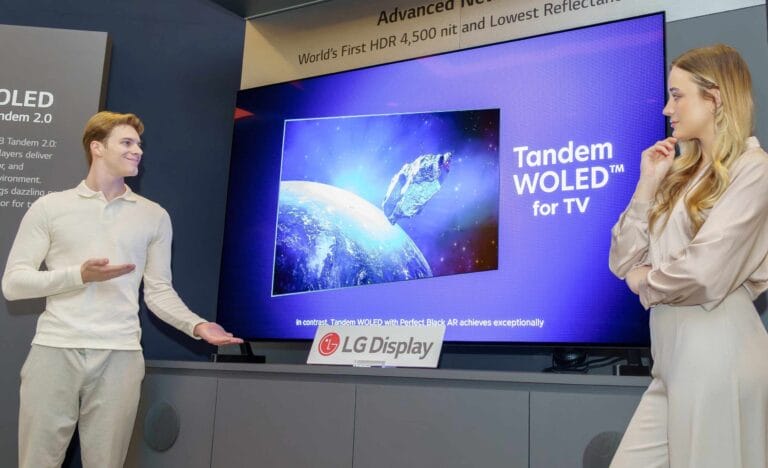 Tandem OLED: LG Display zeigt bereits die 3. Generation