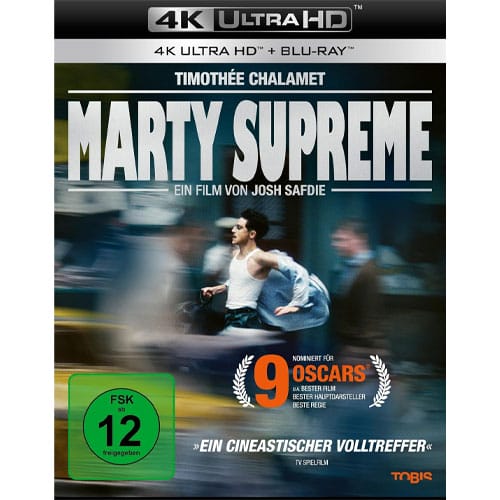 Marty Supreme 4K Blu-ray Standard