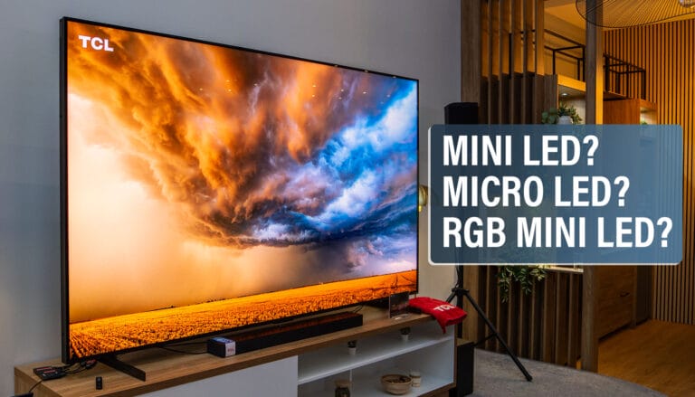 Micro LED, Mini LED, RGB Mini LED und Micro RGB: Diese Unterschiede sollte jeder TV-Käufer kennen