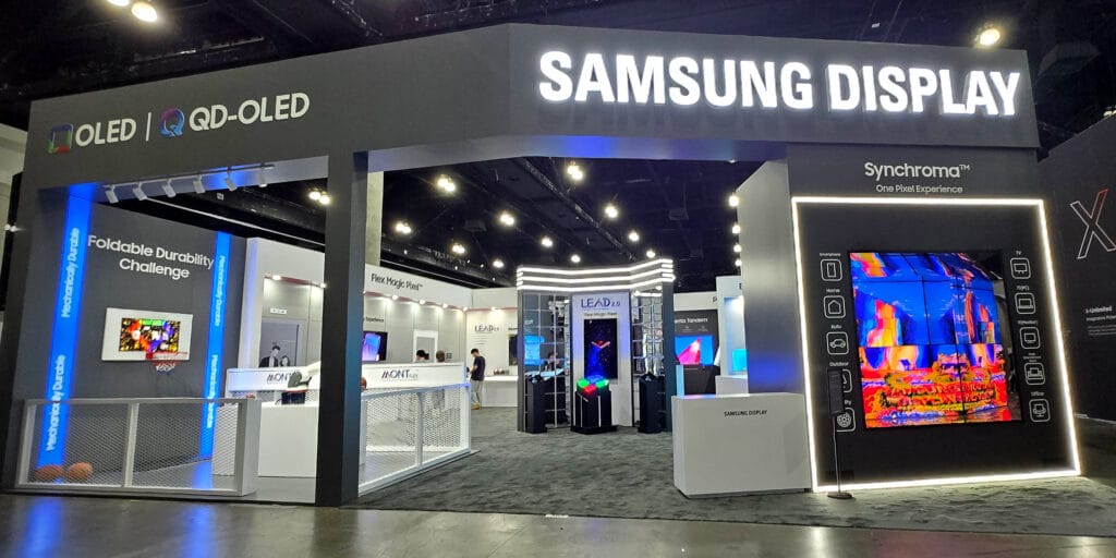 Samsung Display zeigt seine Neuheiten auf der SID Display Week 2026.