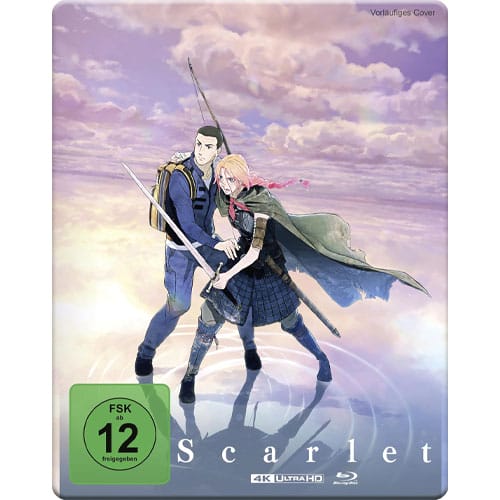 Anime-Fans werden das limitierten 4K Steelbook zu "Scarlet" zu schätzen wissen.