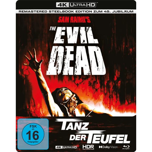 Tanz der Teufel 4K Blu-ray Steelbook zum 45-jährigen Jubiläum
