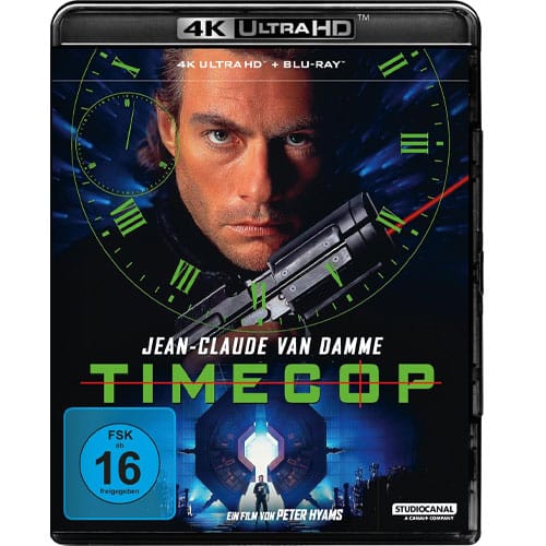 Timecop als Standard 4K Blu-ray