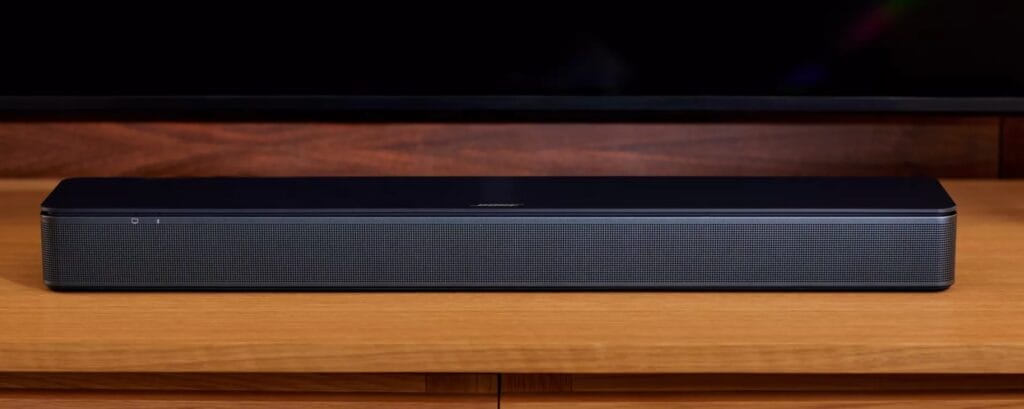 Kein Lautsprecher, sondern eine Soundbar: der Bose TV Speaker.