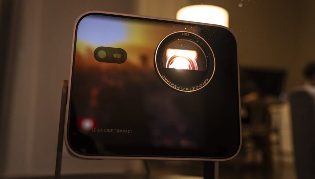 Der Leica Cine Compact 1 kommt in Kürze in den dt. Handel.