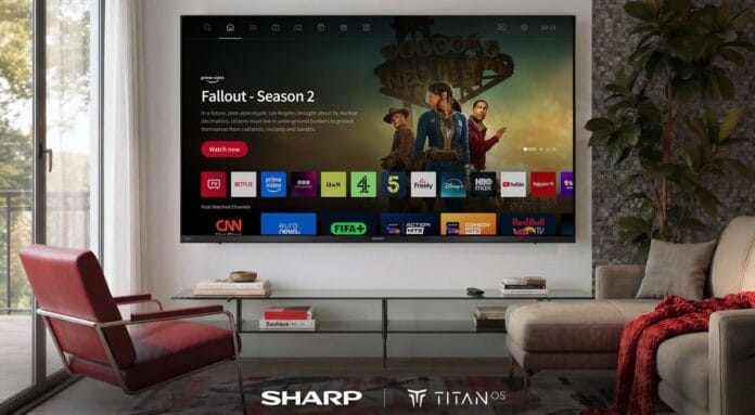 Sharp verlässt sich in Zukunft auf Titan OS.