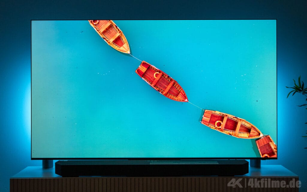 Farbe kann der Samsung R95H auf jeden Fall und nicht nur viel, sondern vor allem korrekte Farben!