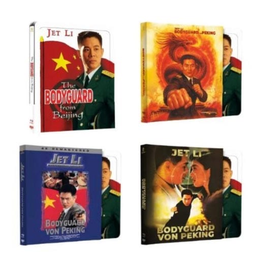 Auch zu "Der Bodyguard von Peking" mit Jet Lee gibt es mehrere 4K-Varianten.
