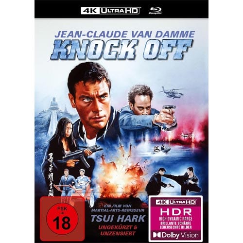 4K-Debüt von "Knock Off" mit Jean Claude Van Damme im Mediabook