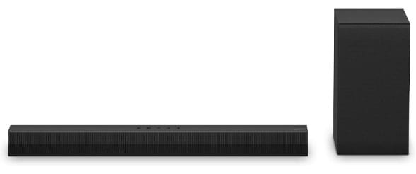 Die LG DS40T liefert uns eine sehr günstige Soundbar-Subwoofer-Kombo.