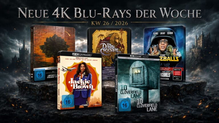 4K Blu-ray Neuheiten KW 26/2026: Jackie Brown, Spaceballs, The Descent, Flucht aus L.A. & Project A
