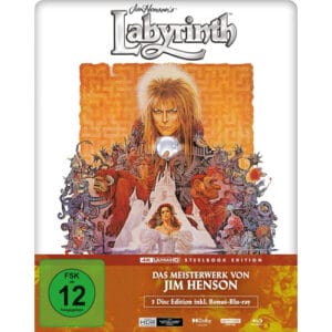 Reise ins Labyrinth 4K Blu-ray Steelbook