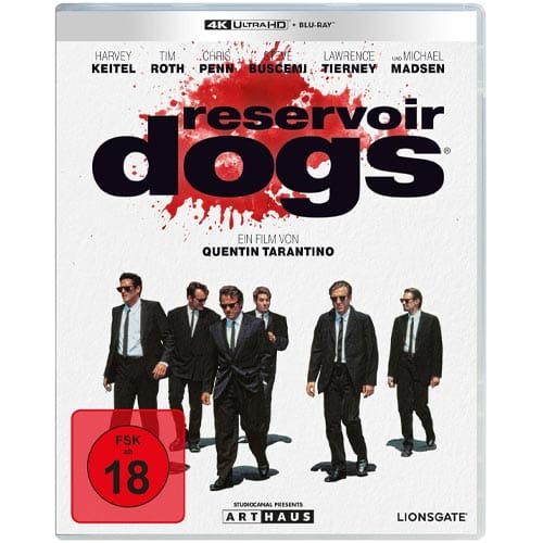 Tarantinos "Reservoir Dogs" gibt sich noch einmal in einer Standard-Variante (4K Blu-ray) die Ehre!