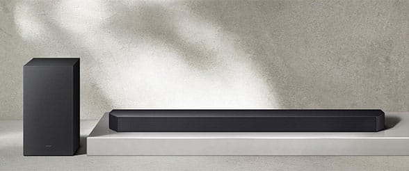 Die Samsung HW-Q610GF Dolby Atmos Soundbar ist das beste Allround-Paket unter 300 Euro!
