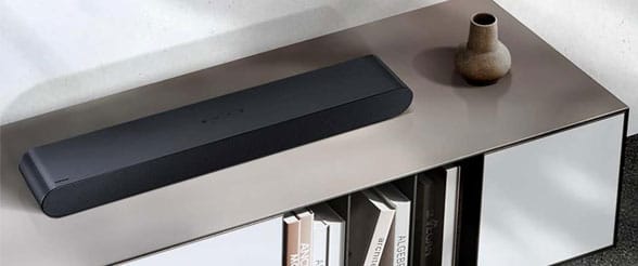 Schick und kompakt: Die Samsung HW-S60D mit 5.0-Kanal-Sound.