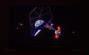 Testsequenz Avatar: The Way of Water auf dem Samsung R95H Micro RGB TV. Die leichten Aufhellungen in den schwarzen Bereichen, sind mit dem bloßen Auge nicht sichtbar.