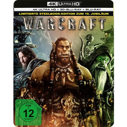 Warcraft im limitierten 4K Blu-ray Steelbook (10th Anniversary Edition)
