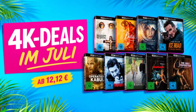 Weihnachten im July: Diese 4K Blu-rays gibt es jetzt für je nur 12,12 Euro!