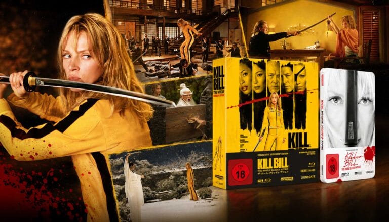 Kill Bill: The Whole Bloody Affair kommt auf 4K UHD Blu-ray – Steelbook und Collector’s Edition enthüllt
