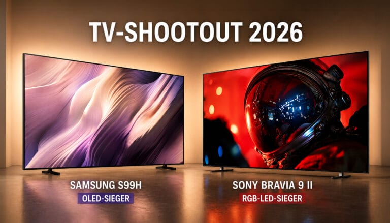 Samsung beendet Sonys Siegesserie: S99H ist der beste OLED-TV 2026