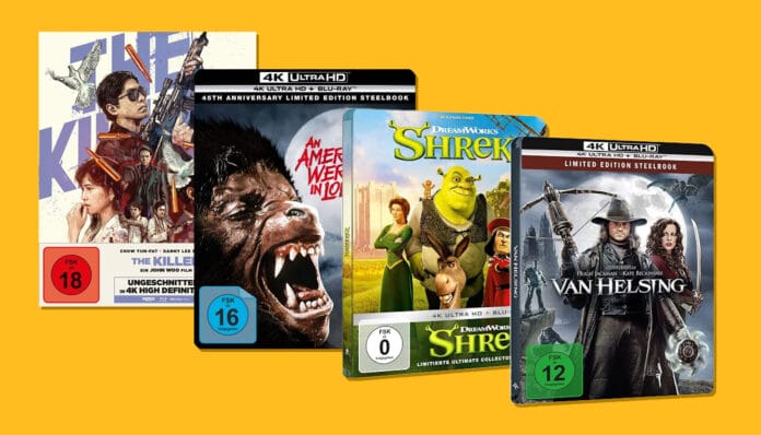 Sichert euch diese beliebten Film-Sammlereditionen im 4K Steelbook: Solange der Vorrat reicht!