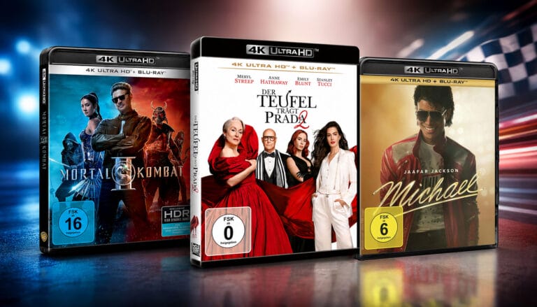 4K Blu-ray Neuheiten KW 32/2026: Eyes Wide Shut, Mortal Kombat II, Michael & Prada 2
