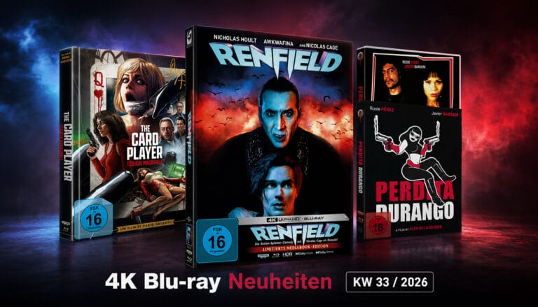 4K Blu-ray Neuheiten KW 33/2026: Trotz Sommerloch gibt es diese Woche drei „neue“ Film-Releases