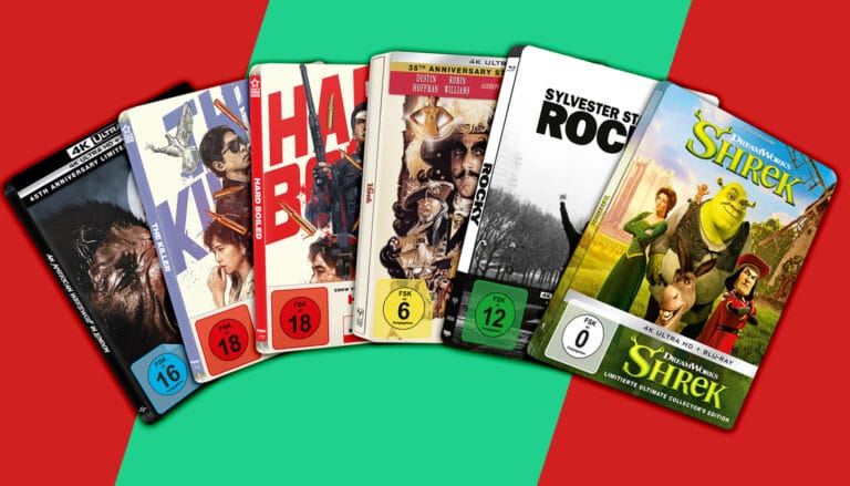Sammler aufgepasst: Diese 4K-Blu-ray-Flut bringt Shrek, Van Helsing, Hook, Rocky & mehr (Update)