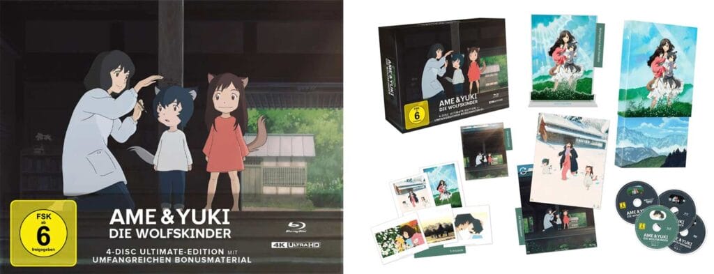 Ame & Yuki - Die Wolfskinder 4K Ultra HD Blu-ray Ultimate Edition
