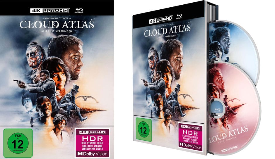 Cloud Atlas 4K UHD Blu-ray im limitierten Mediabook