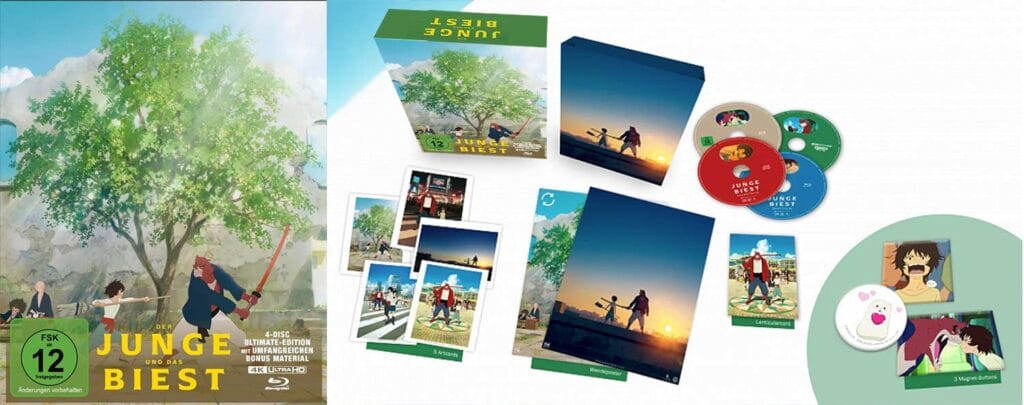 Der Junge und das Biest 4K Ultra HD Blu-ray Ultimate Edition