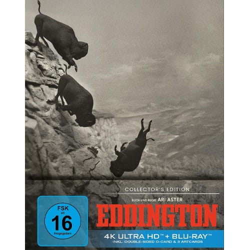 Eddington erscheint in einer limitierten Collectors Edition inkl. 4K UHD Blu-ray.
