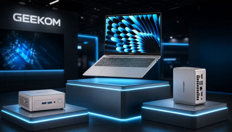 GEEKOM auf der IFA 2026: Neue Mini-PCs, Laptops und ziemlich viel lokale KI