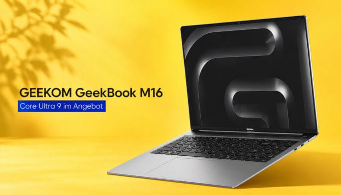 Nicht nur für Schüler und Studenten: Den Geekbook M16 Laptop mit XXL-Akku gibt es jetzt zum neuen Bestpreis!