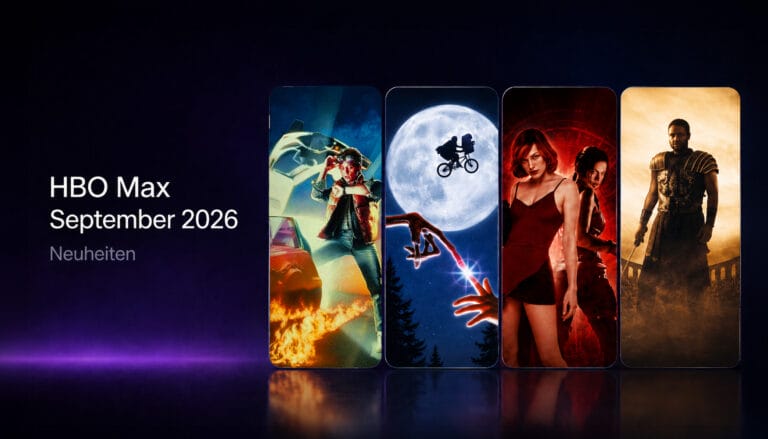 HBO Max im September 2026: „Zurück in die Zukunft“, „Resident Evil“, „E.T.“ & mehr