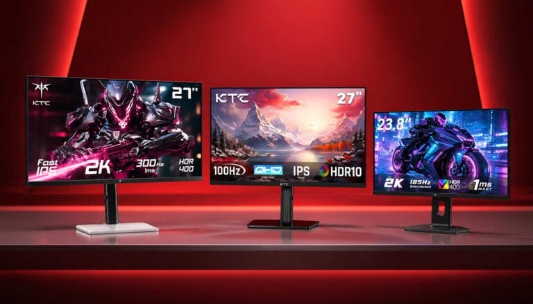 QHD-Monitore ab 119,99 Euro: KTC startet Back-to-School-Sale mit bis zu 320 Hz