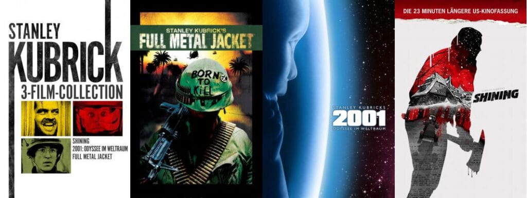 Die drei Filme sind in der Stanley Kubrick-Collection enthalten