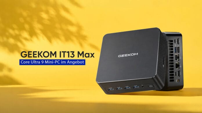 Rabattcode-Schnäppchen zu Schultart: Der Geekom IT13 Max Mini-PC mit Intel Core Ultra 9-Prozessor für nur 679,15 Euro