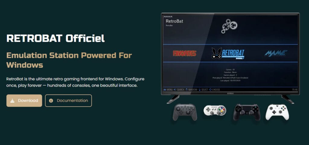 Eine für Windows 11 Pro ausgelegte Version von Retrobat findet sich auf der offiziellen Webseite. 