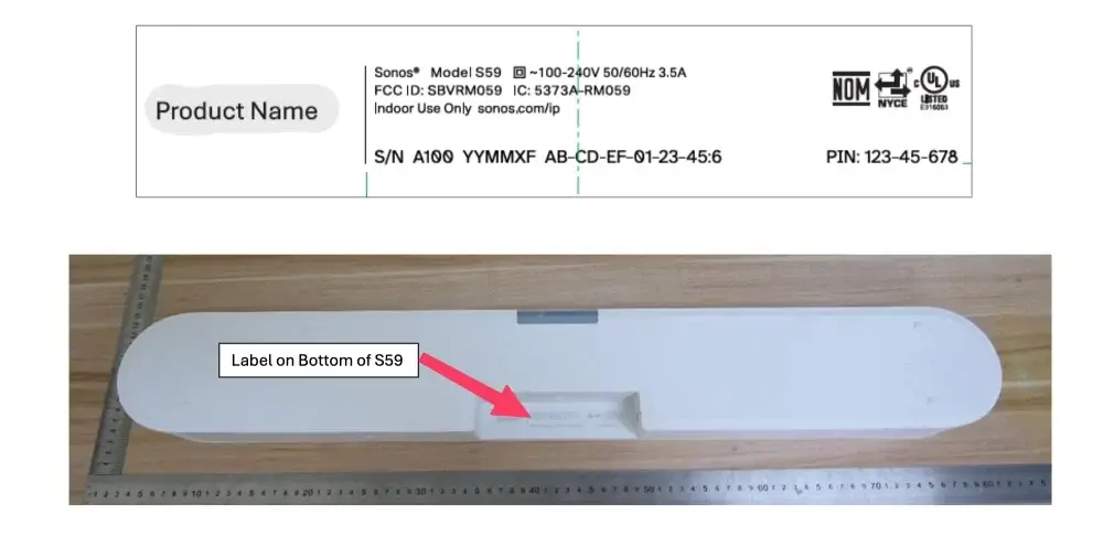 Die Sonos S59 ist bereits bei der FCC aufgetaucht.