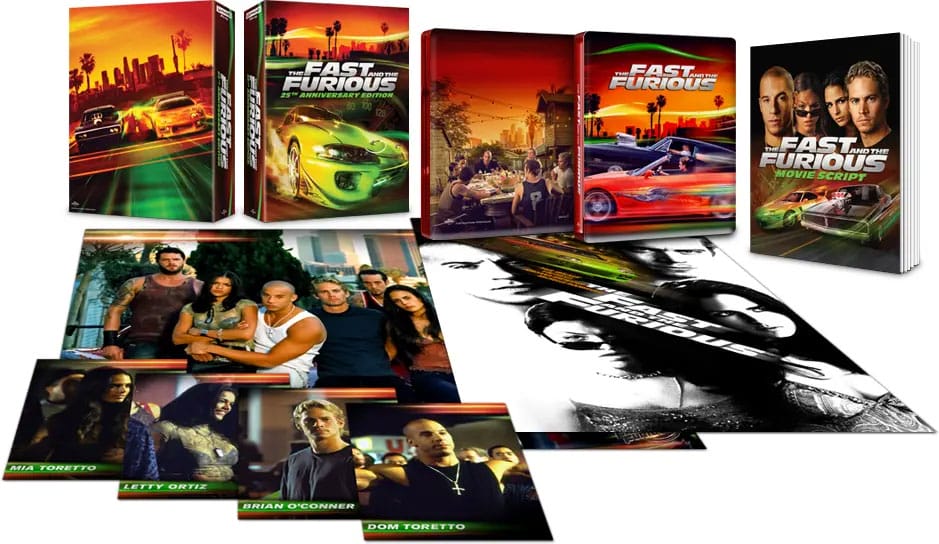 The Fast And The Furious in der limitierten Ultimate Edition zum 25. Jubiläum