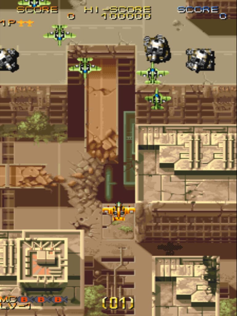 Einfaches Spielprinzip, das süchtig macht. "Varth: Operation Thunderstorm" ist ein weiteres Shoot-Em-Up von Capcom