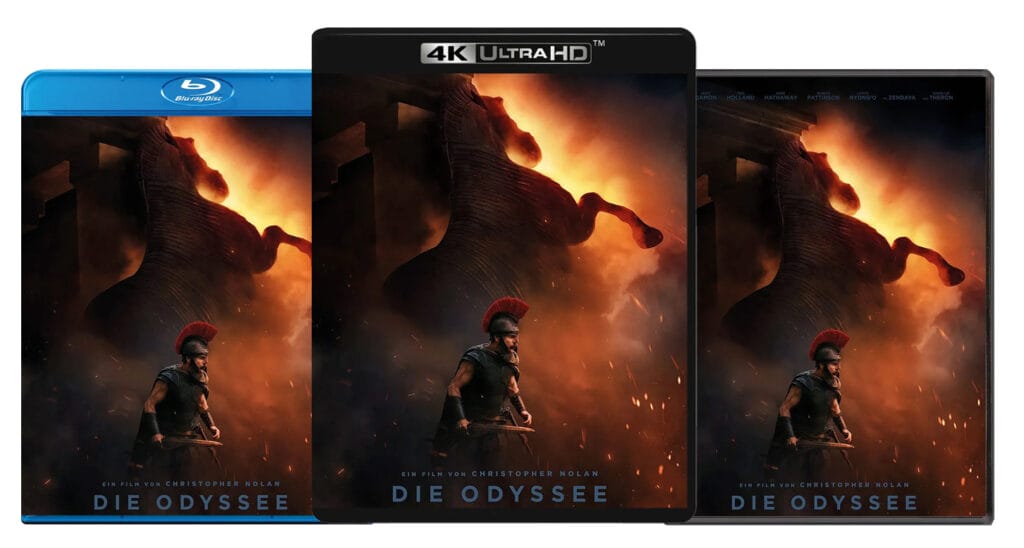 Vorläufige Cover-Artworks zu "Die Odyssee" aus dem wog.ch-Shop