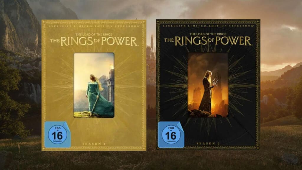 Die ersten beiden Staffeln "Der Herr der Ringe: Die Ringe der Macht" erscheinen auch in Deutschland als limitierte 4K Blu-ray Steelbooks.