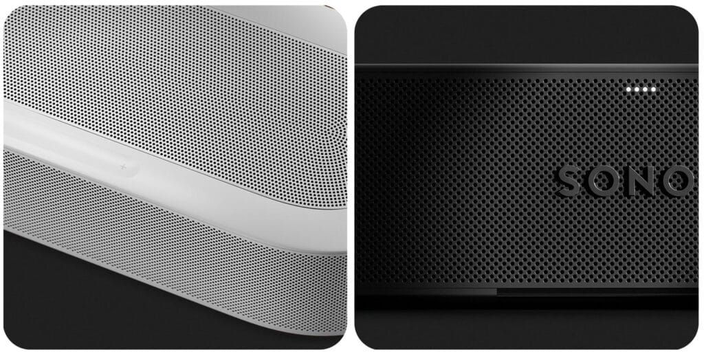 Sonos legt wie immer sehr viel Wert auf den Design-Aspekt seiner Soundbars, so auch bei der Sonos Beam Ultra. 