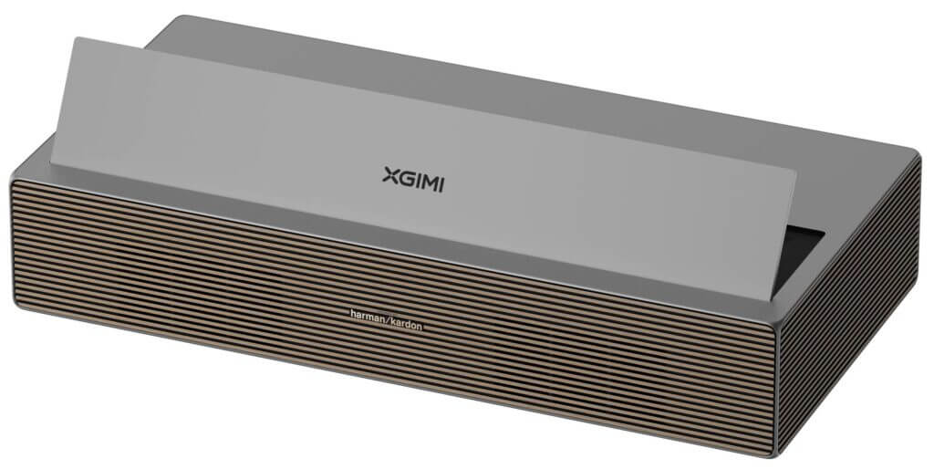 Der XGIMI Aura 3 Max 4K-120Hz-Laser-UST-Projektor in der Detailansicht.
