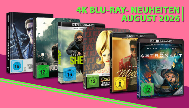 Das waren die 4K Blu-ray-Neuheiten im August 2026: So verpasst ihr keinen Heimkino-Kracher!