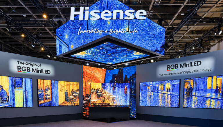 Hisense zeigt neue TV-Technologie: LCD ohne Farbfilter soll bis zu 360 Hz schaffen